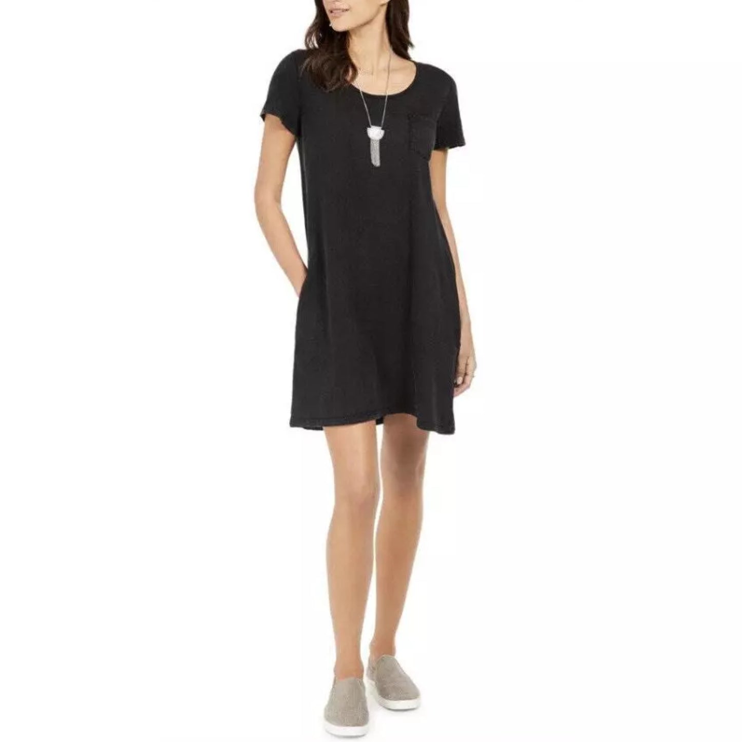 STYLE & CO. - One Pocket T-Shirt short Dress