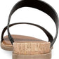 SUN+STONE Womens Shoes 37 / Black SUN+STONE - Easten Slide Slippers