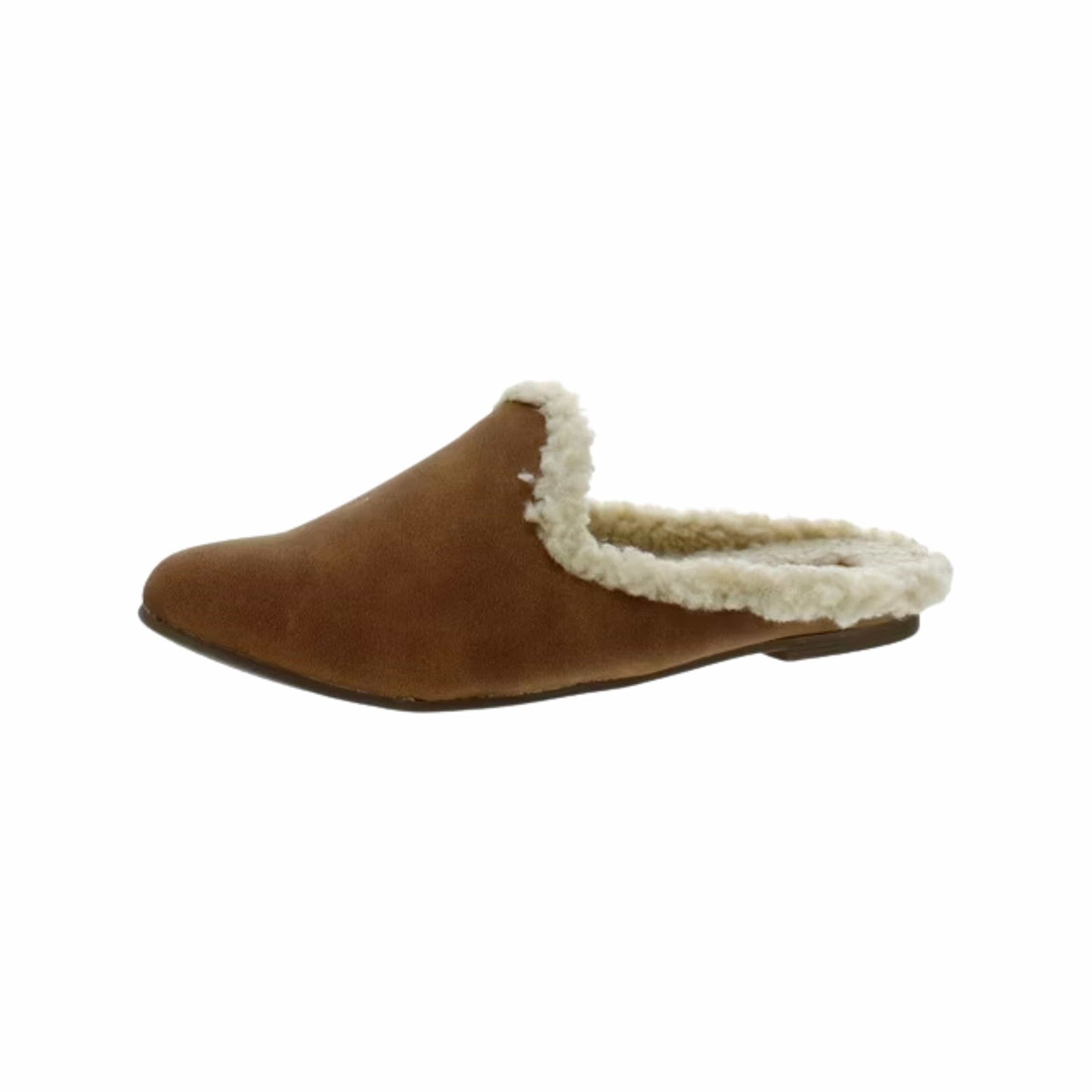 SUN+STONE Womens Shoes 37.5 / Beige SUN+STONE - Ninna Fur Mules