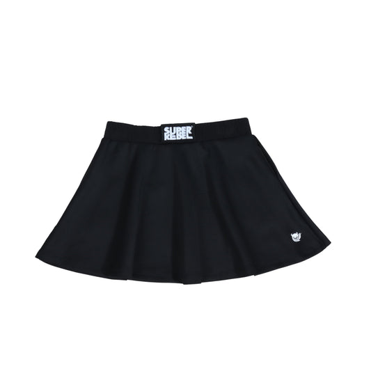 SUPERREBEL Girls Bottoms S / Black SUPERREBEL - Kids - Mini Skirt