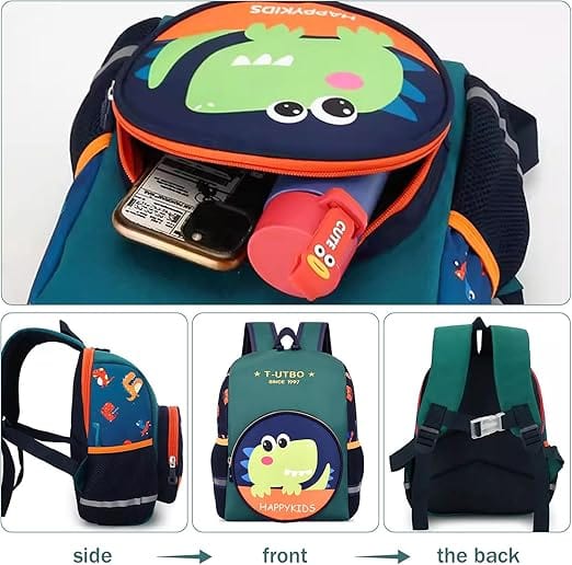 T-UTBO School Bags Multi-Color T-UTBO - Cartoon School Bag For Kids
