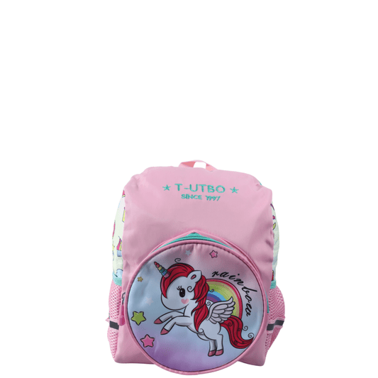 T-UTBO School Bags Pink T-UTBO - Rainbow unicorn preschool backpack