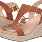 KENNETH COLE - Card T-Strap Wedge Sandal