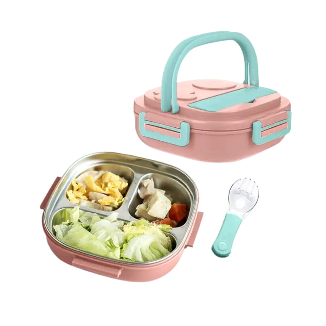 TEDEMEI School Supplies Pink TEDEMEI - Leakproof BPA Free Kids Lunchbox