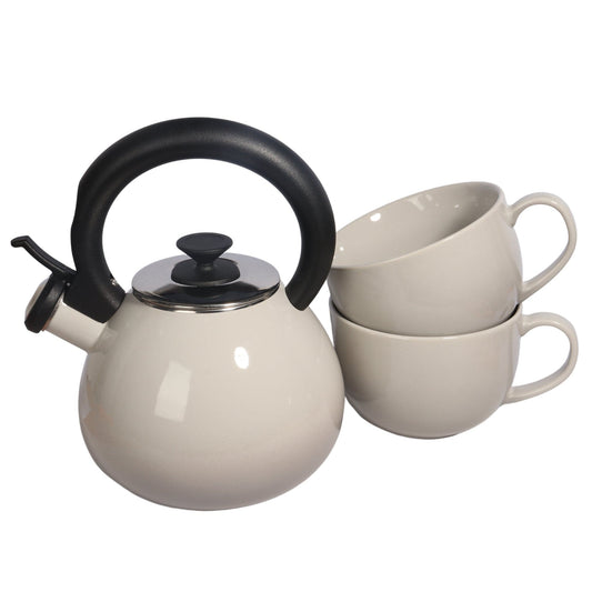 THE CELLAR Kitchenware White THE CELLAR - Teakettle Set