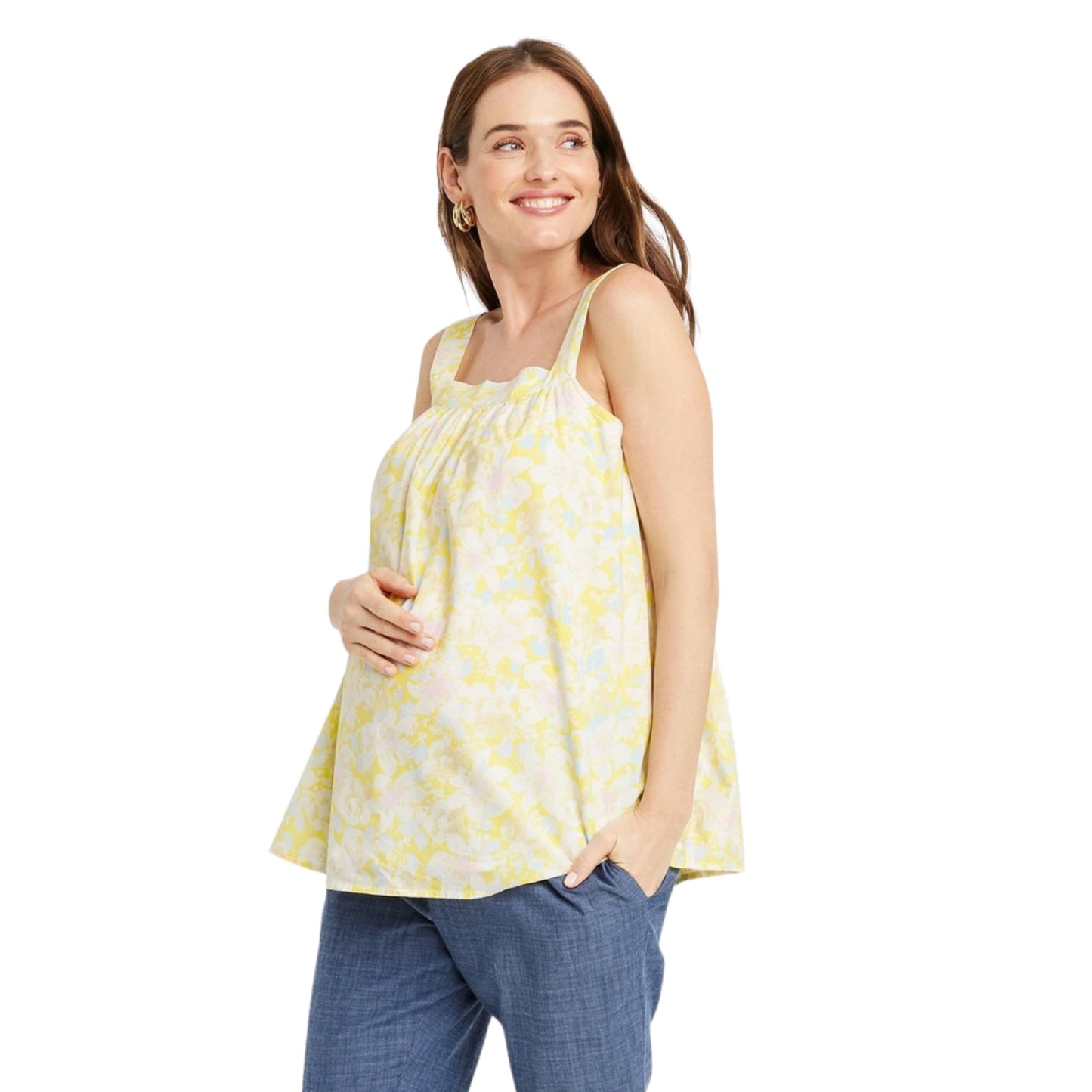 THE NINES - Cotton Maternity blouse