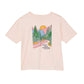 THE NORTH FACE Girls Tops XS / Pink THE NORTH FACE - KIDS - Mountain Graphic T-Shirt