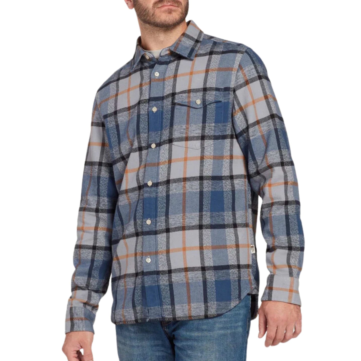 THE NORTH FACE Mens Tops S / Multi-Color THE NORTH FACE - Long Sleeve Flannel Shirt