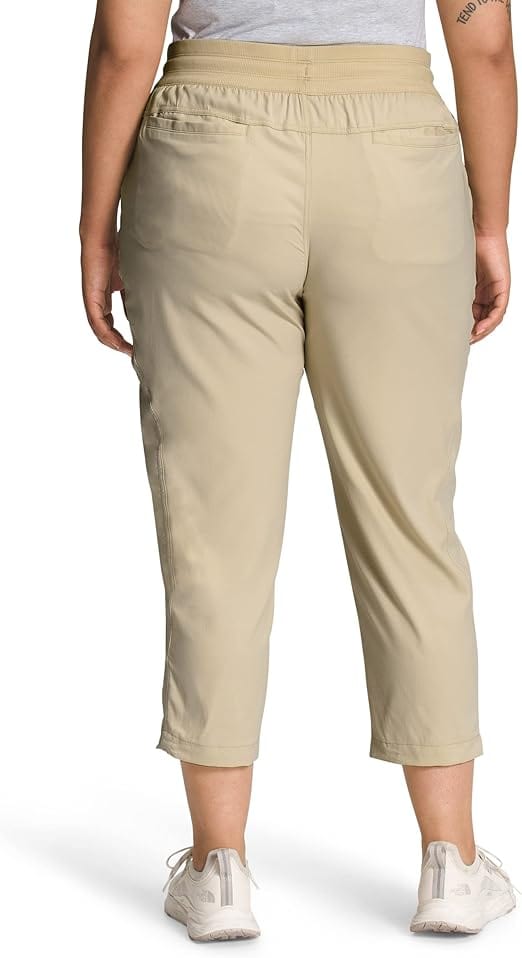 THE NORTH FACE Womens sports XXXXL / Beige THE NORTH FACE - Plus Size Aphrodite Motion Capris