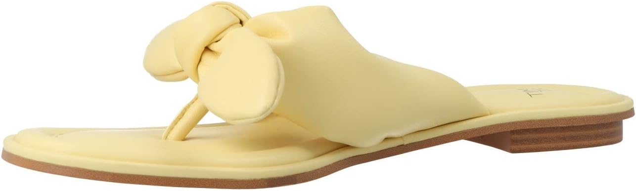 TIME AND TRU Womens Shoes 41 / Yellow TIME AND TRU  -  Bow Thong Slipper