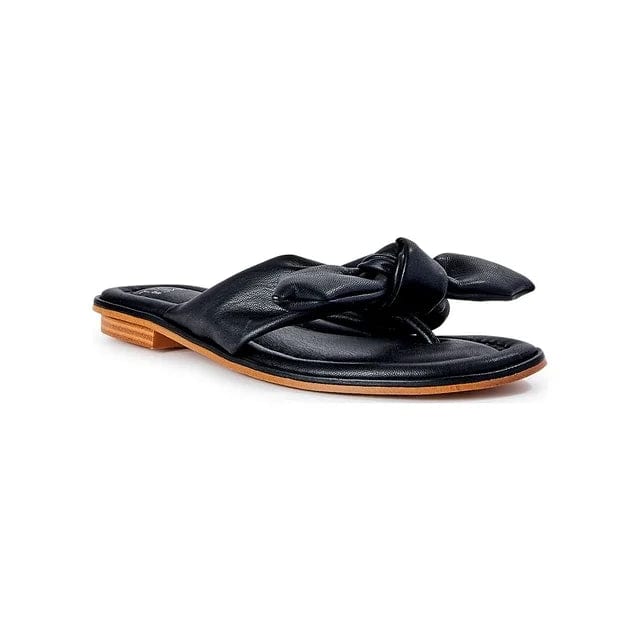 TIME AND TRU Womens Shoes 41 / Black TIME AND TRU  -  Bow Thong Slipper