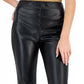 TINSELTOWN Womens Bottoms TINSELTOWN - Faux Leather High-Rise Pull-on Pants