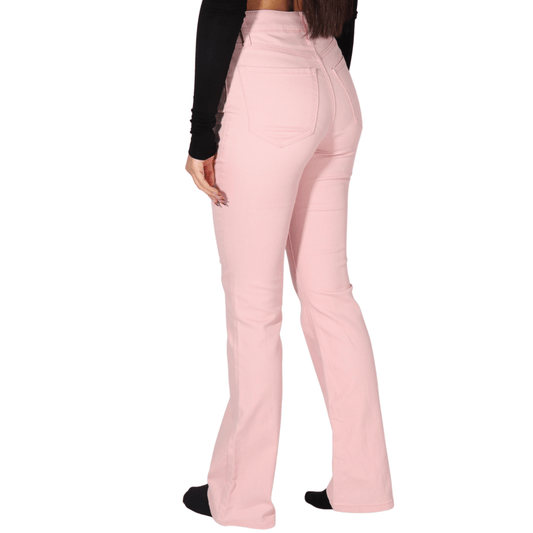 TINSELTOWN Womens Bottoms XS / Pink / 25 TINSELTOWN - Multi button denim