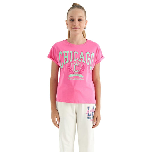 TOMMY LIFE Girls Tops TOMMY LIFE - Chicago T-Shirt