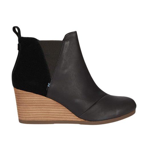 TOMS Womens Shoes 39 / Black TOMS - Kelsey Wedge boots