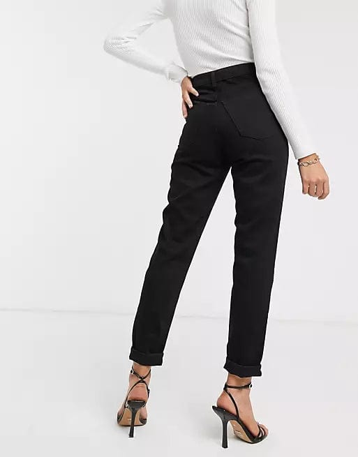 TOP SHOP Womens Bottoms S / Black TOP SHOP  -  Mom Jeans