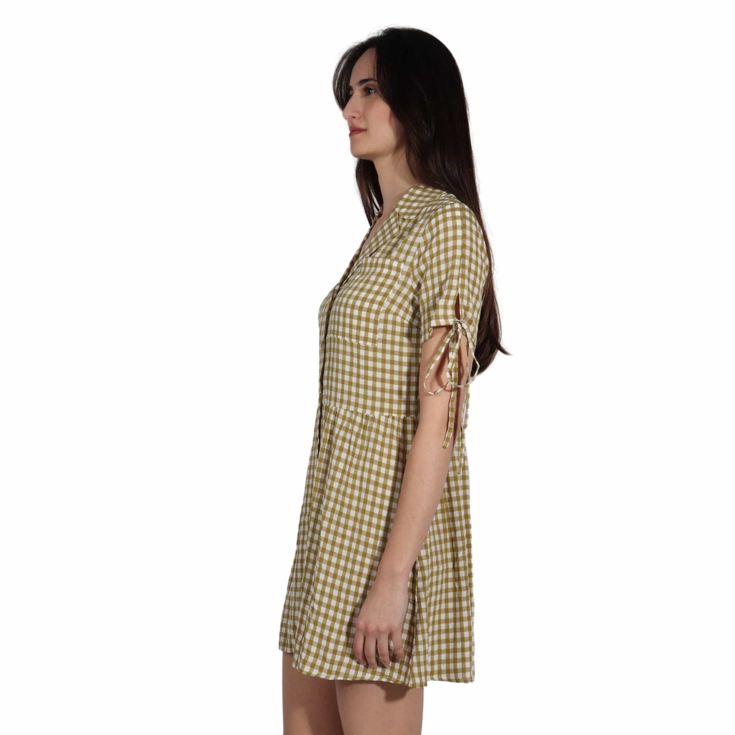 TOP SHOP Womens Dress S / Multi-Color TOP SHOP - gingham dress