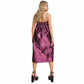 TOPSHOP Womens Dress S / Purple TOPSHOP - Premium Metallic Taffeta Chuck On Slip