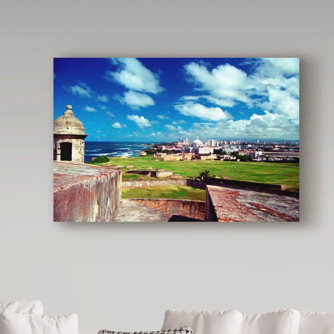 TRADEMARK GLOBAL Multi-Color TRADEMARK GLOBAL - J.D. Mcfarlan 'San Juan, Puerto Rico' Canvas Art