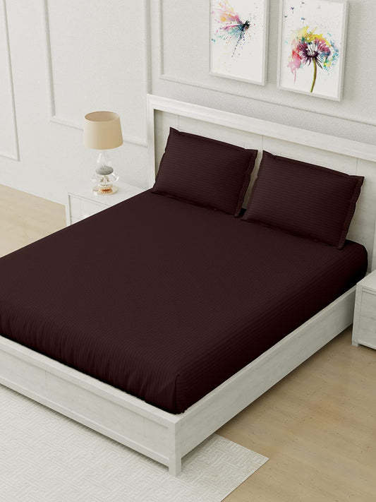 TRIDENT Bedsheets Full / Brown TRIDENT - Soft & Plush