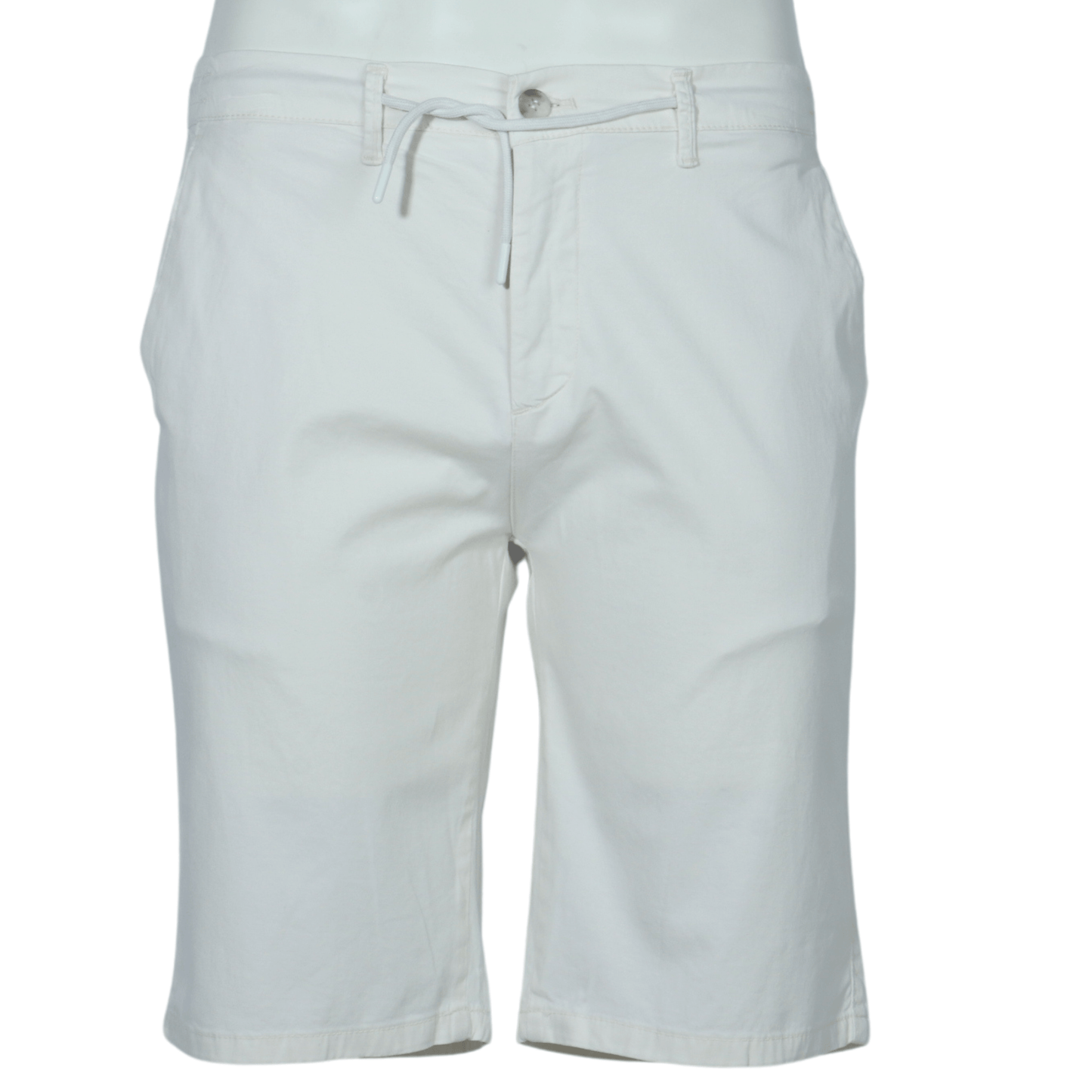 U.S. POLO ASSN. Mens Bottoms S / Off-White / 30 U.S. POLO ASSN. - Solid Stretch Short