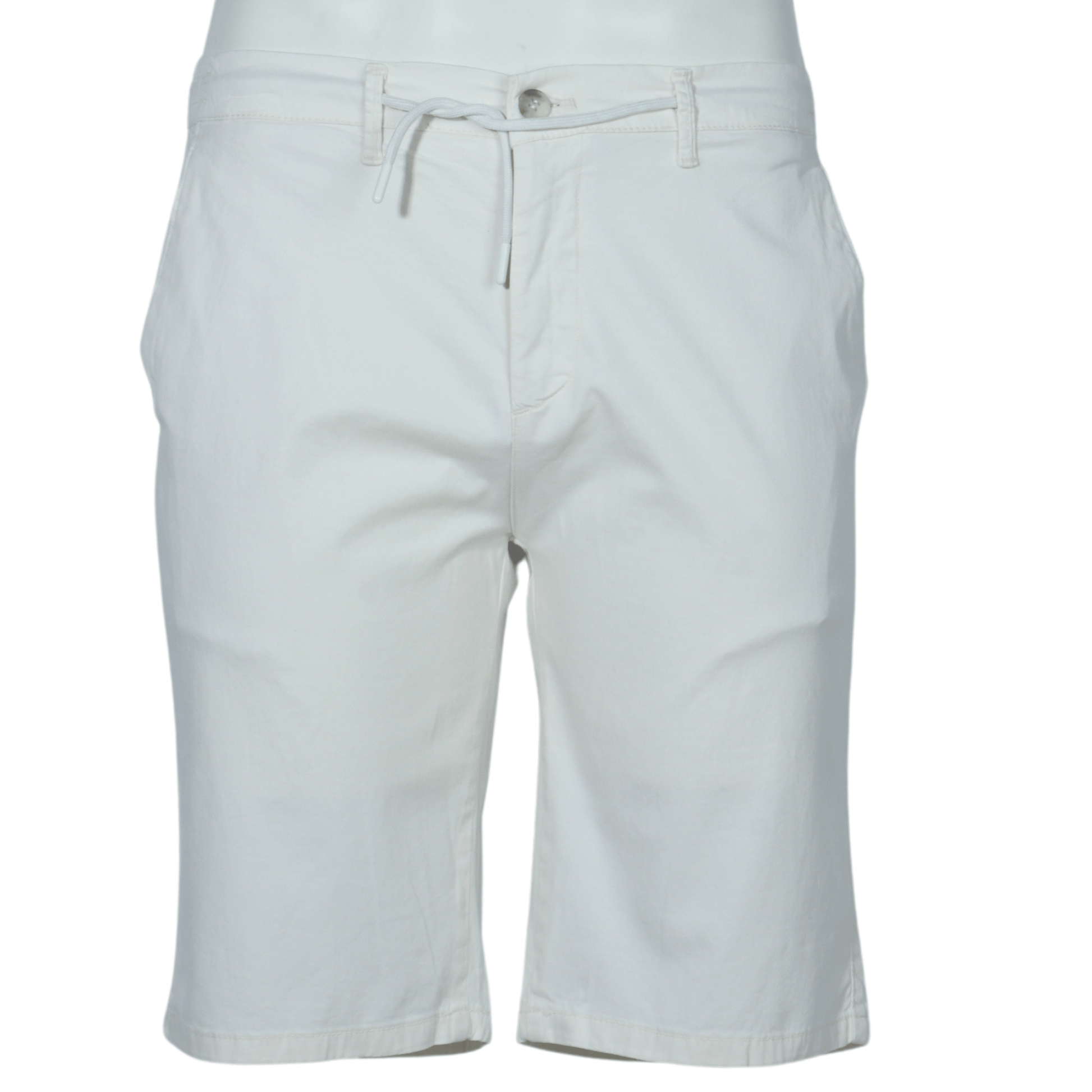 U.S. POLO ASSN. Mens Bottoms S / Off-White / 30 U.S. POLO ASSN. - Solid Stretch Short