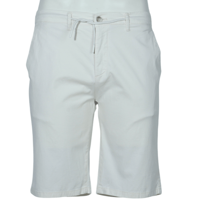 U.S. POLO ASSN. Mens Bottoms S / Off-White / 30 U.S. POLO ASSN. - Solid Stretch Short