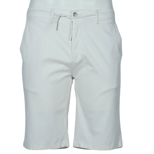 U.S. POLO ASSN. Mens Bottoms S / Off-White / 30 U.S. POLO ASSN. - Solid Stretch Short