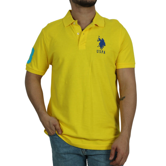 U.S. POLO ASSN. Mens Tops Tall XXXL / Yellow U.S. POLO ASSN. - Side Vents Top