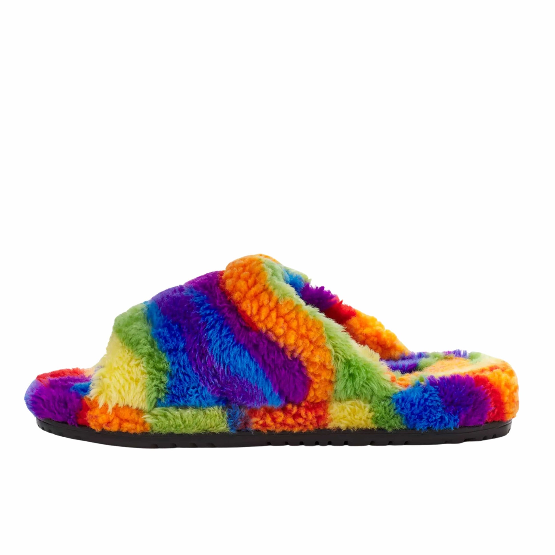 UGG Mens Shoes 43 / Multi-Color UGG - Fluff You Cali Collage slippers