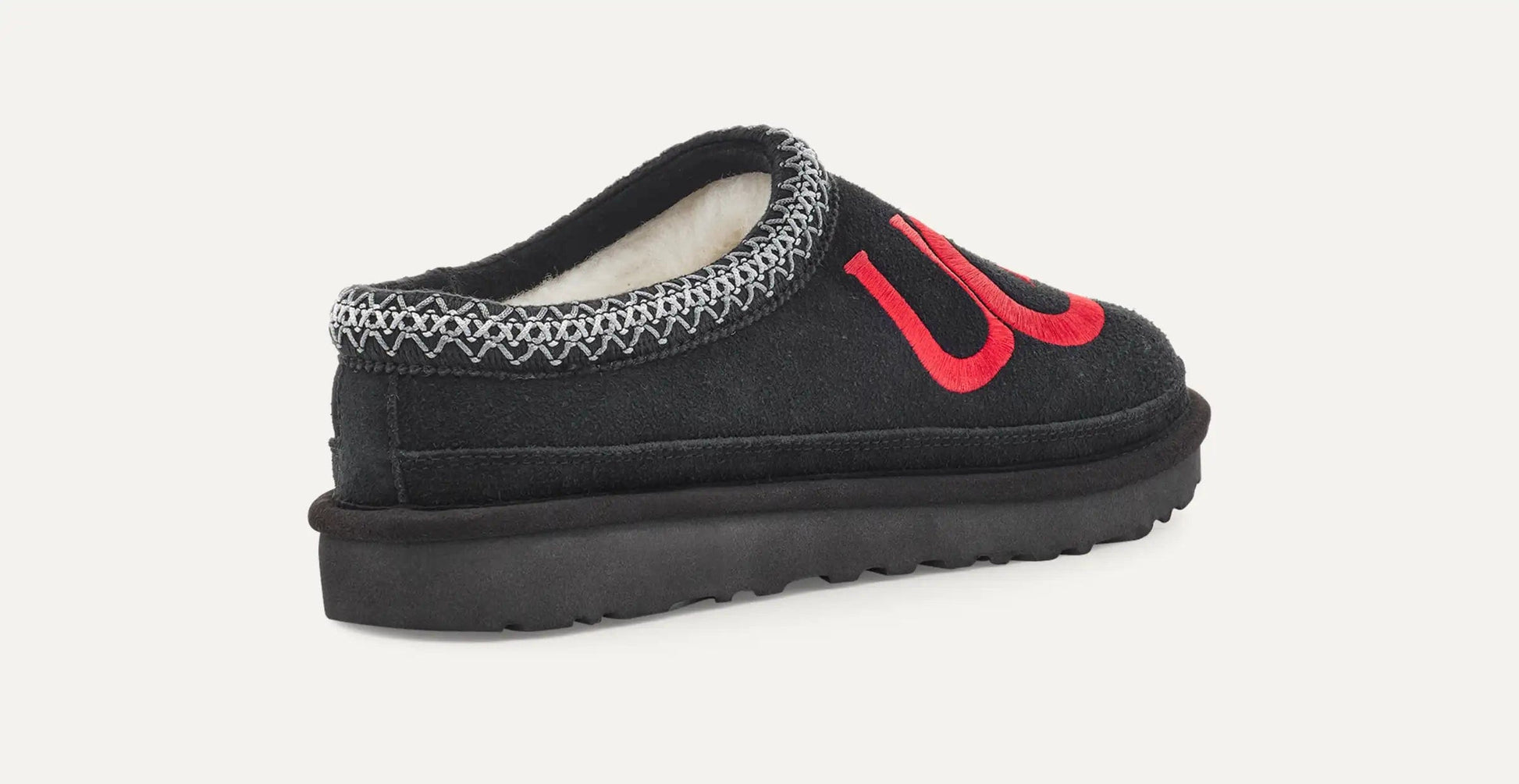 UGG Mens Shoes 43 / Black UGG - Tasman Logo slippers