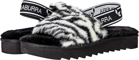 UGG Women Shoes 38 / Black UGG - FUZZ'N II ZEBRA