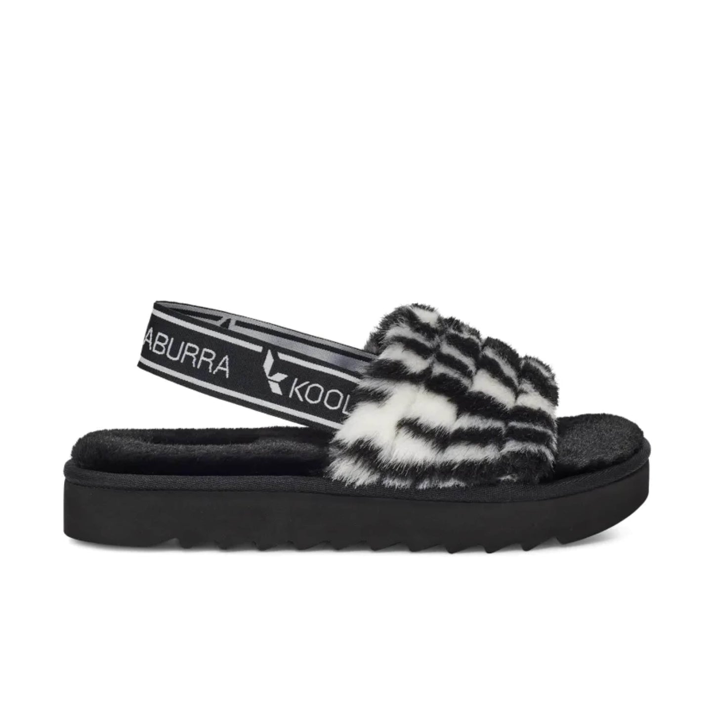 UGG Women Shoes 38 / Black UGG - FUZZ'N II ZEBRA