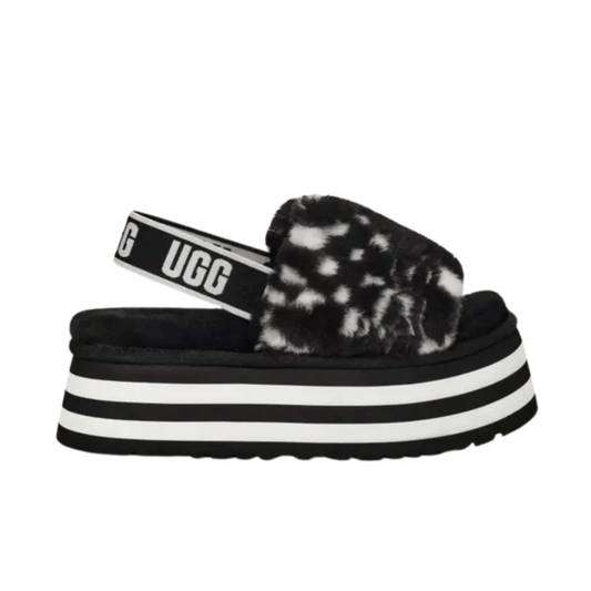 UGG Womens Shoes 38 / Multi-Color UGG - Disco Checks Slide Slipper