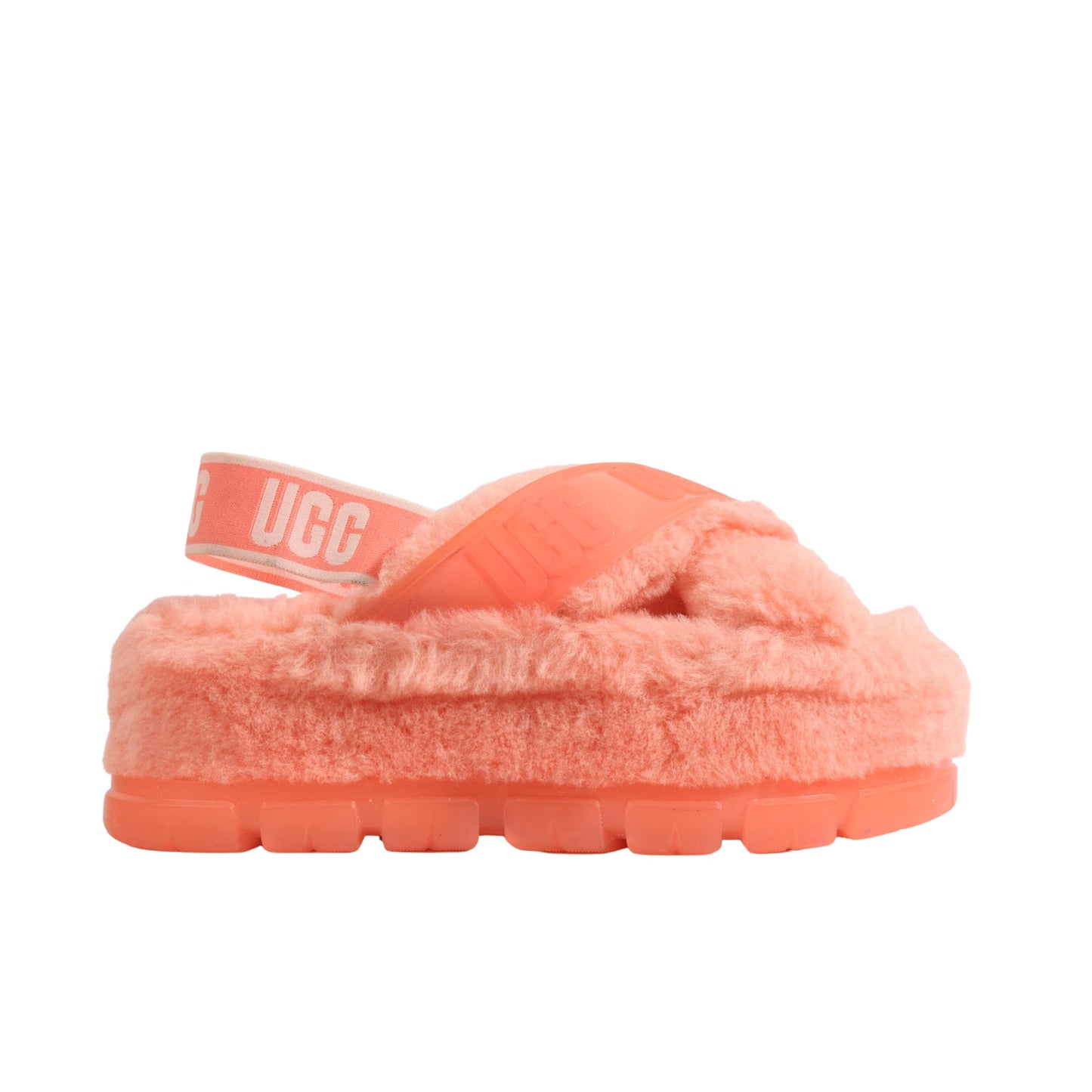 UGG Womens Shoes 38 / Pink UGG - Faux Fur Slipper