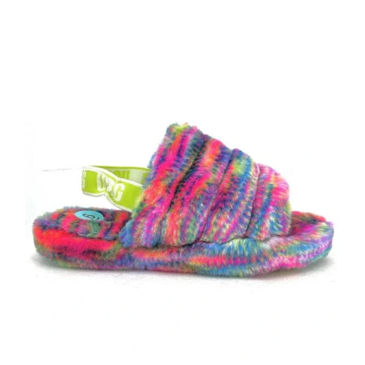 UGG Womens Shoes 38 / Multi-Color UGG -  Fluff Yeah Pixelate