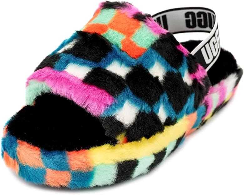 UGG Womens Shoes 38 / Multi-Color UGG - Fluff Yeah Slide