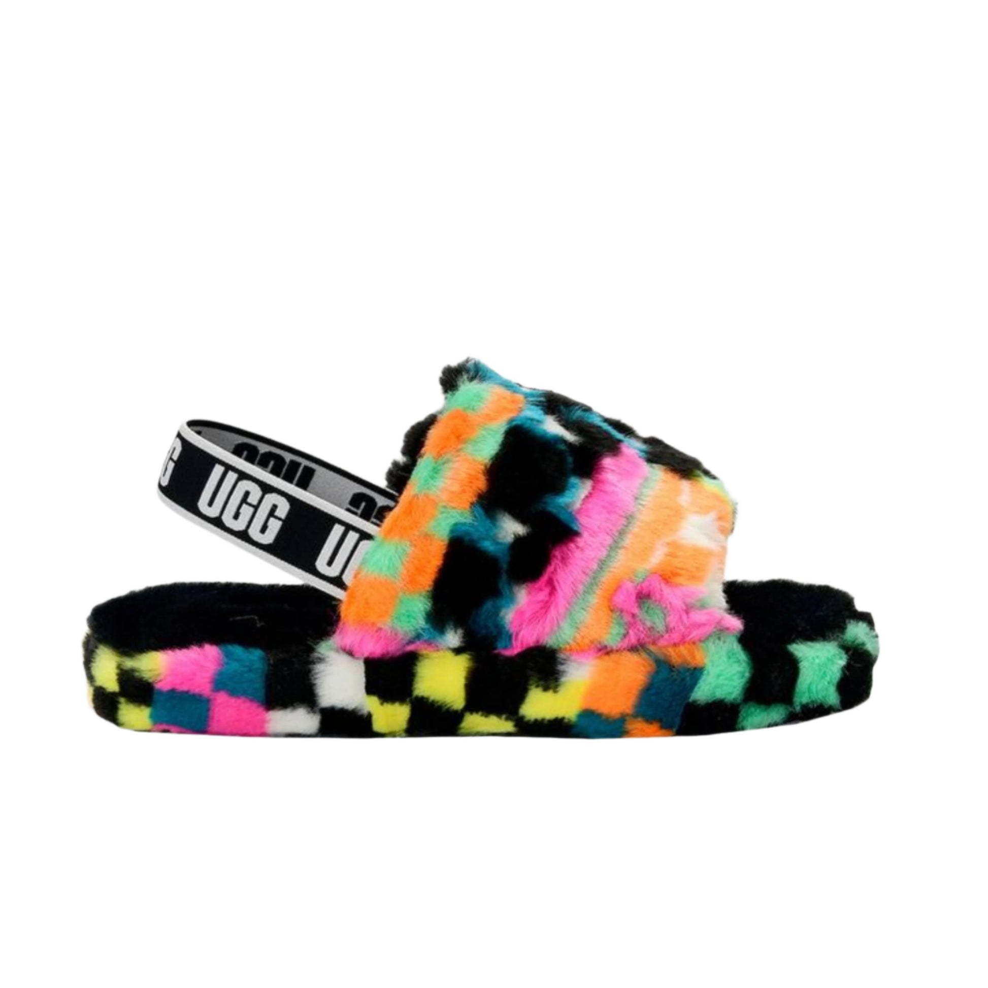 UGG Womens Shoes 38 / Multi-Color UGG - Fluff Yeah Slide