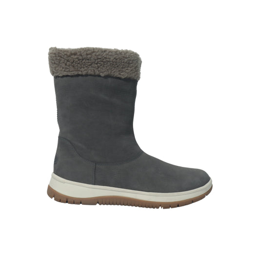 UGG Womens Shoes 38 / Grey UGG - Long Faux fur boots logo