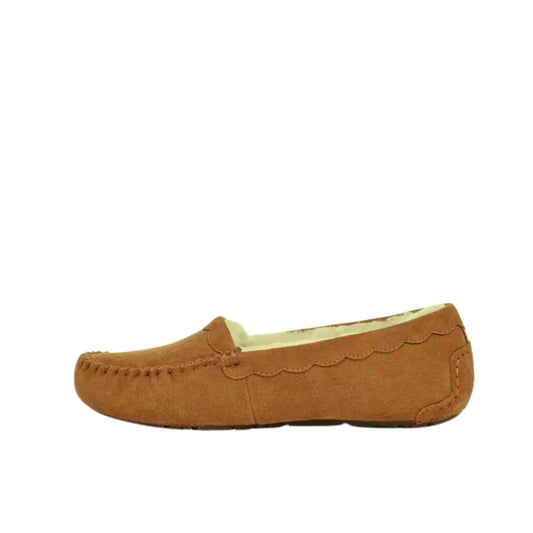 UGG Womens Shoes 36 / Beige UGG - Scalloped Moc loafers