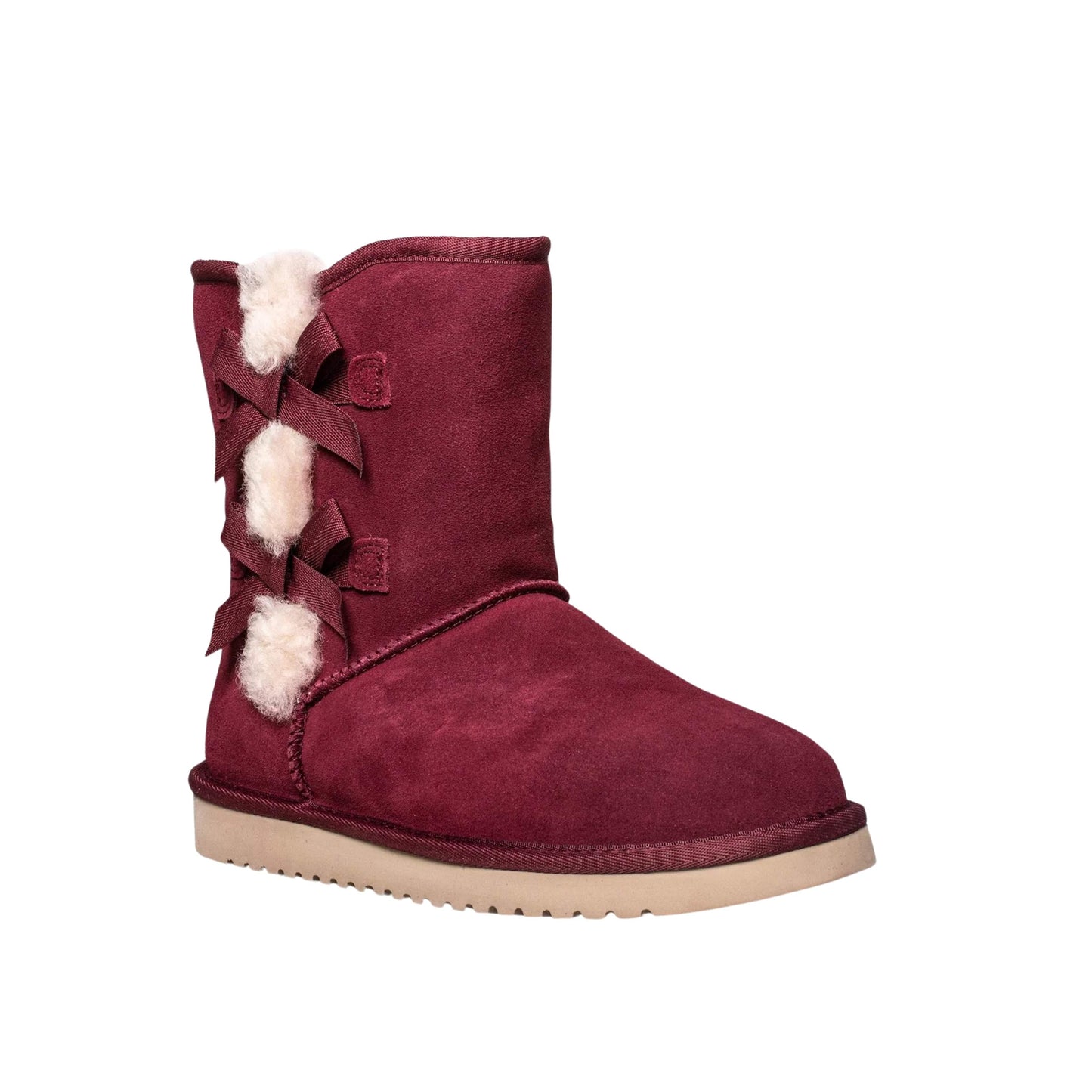 UGG Womens Shoes 38 / Burgundy UGG - Victoria Short Zinfandel Boots