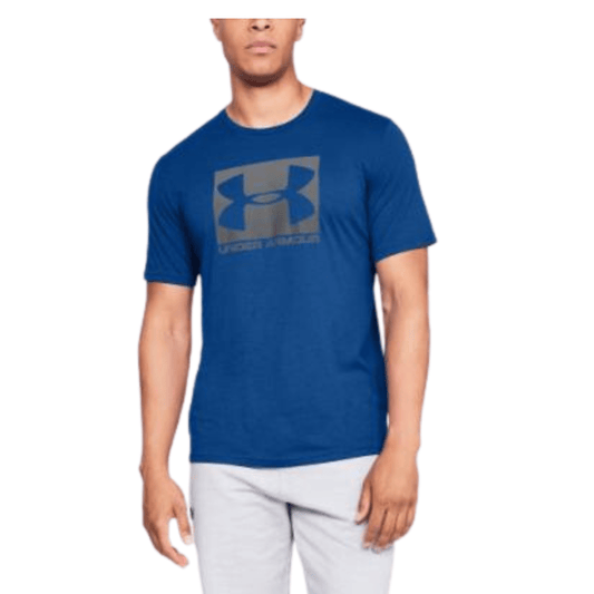 UNDER ARMOUR Mens Tops XXXXL / Blue UNDER ARMOUR - Boxed Sportstyle Shirt