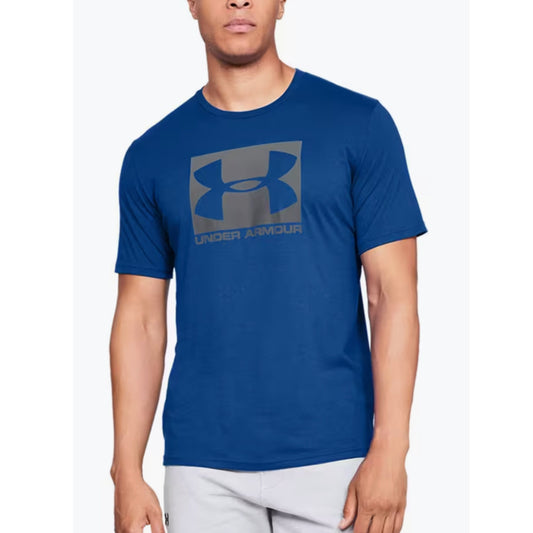 UNDER ARMOUR Mens Tops XXXXL / Blue UNDER ARMOUR - Boxed Sportstyle Shirt
