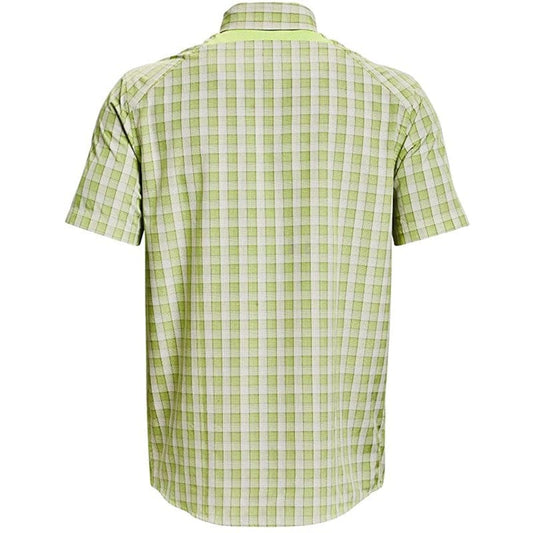 UNDER ARMOUR Mens Tops UNDER ARMOUR - Plaid Performance Button-Down Shirt