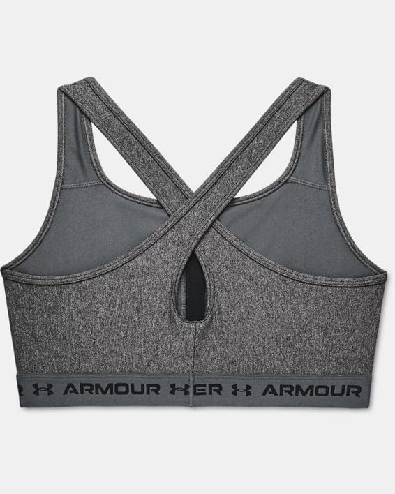 UNDER ARMOUR Womens sports XXXL / Grey UNDER ARMOUR -  Crossback Mid Heather Sports Bra