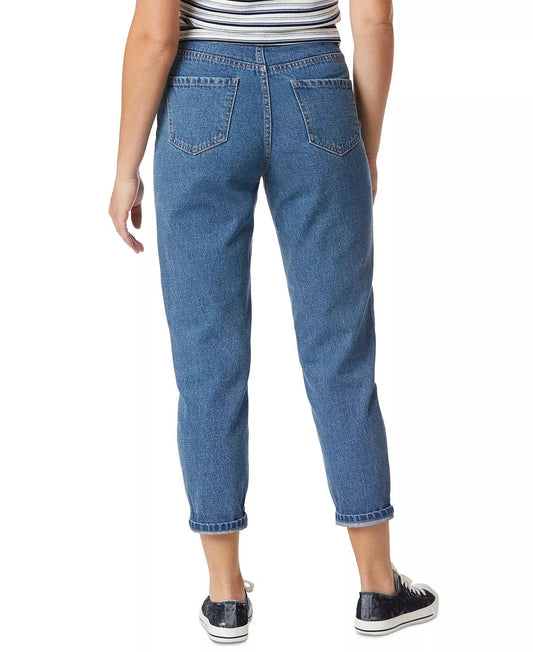 UNIONBAY Womens Bottoms L / Blue UNIONBAY - Rigid Mom Jeans