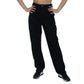 UNIVERSAL THREAD Womens Bottoms S / Black UNIVERSAL THREAD - Wide Leg Cargo Jeans