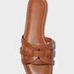 UNIVERSAL THREAD Womens Shoes 41 / Brown UNIVERSAL THREAD - Edna Slide slippers