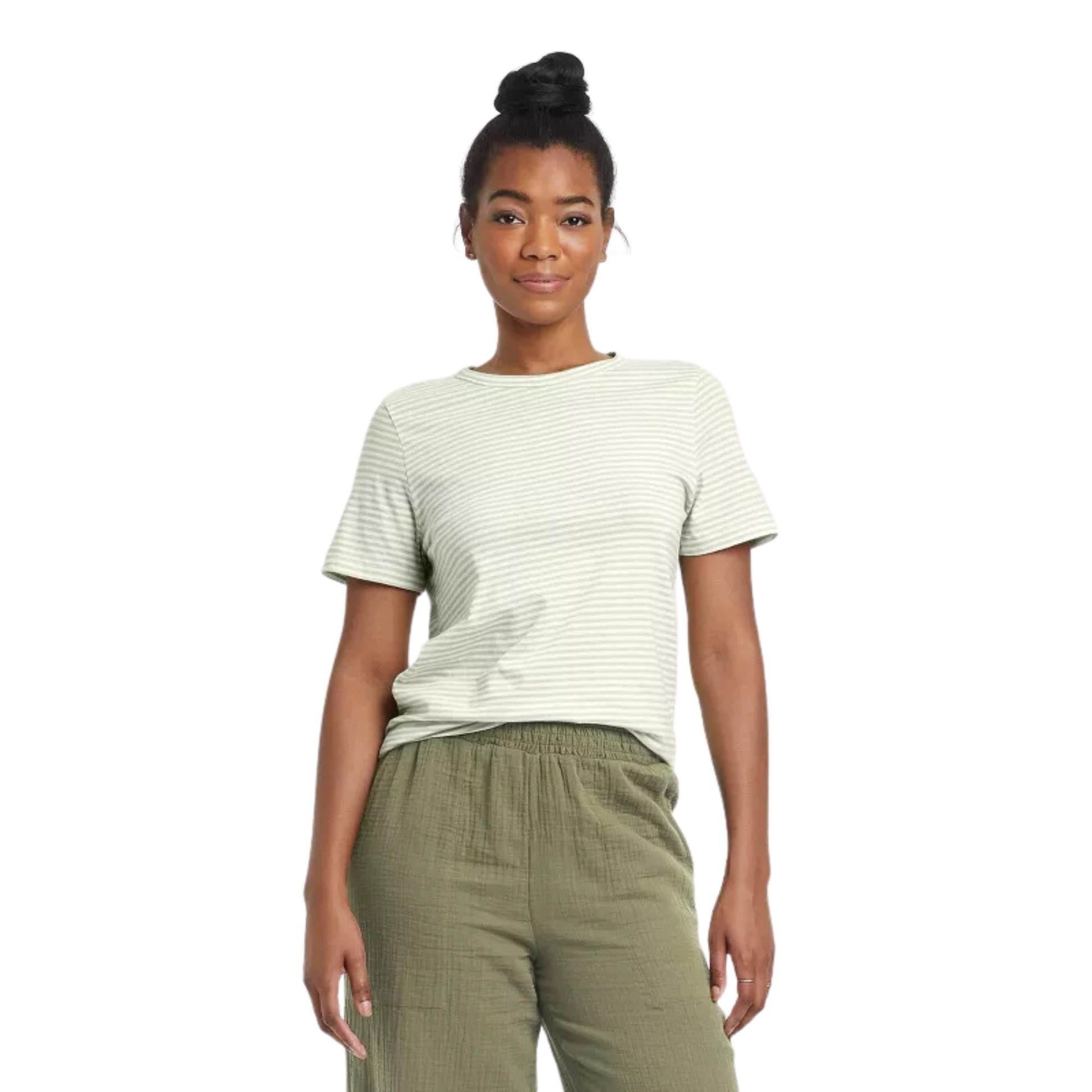 UNIVERSAL THREAD Womens Tops XS / Multi-Color UNIVERSAL THREAD - Cotton stripped t-shirt