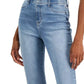 VANILLA STAR Womens Bottoms S / Blue VANILLA STAR - High Rise Pull on Skinny Jeans